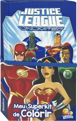 Superkit de colorir - Licenciados: Justice League