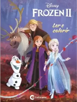 LER E COLORIR FROZEN 2