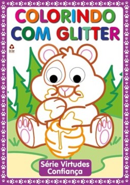 Colorindo com glitter