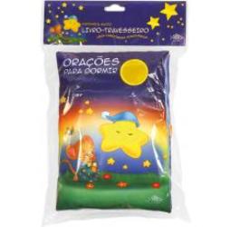 Livro de Pano do Bebê: Orações para Dormir e Brincar