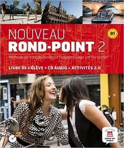 Nouveau rond-point 2: livre de l'élève + CD audio + activités 2.0
