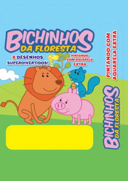 Bichinhos da floresta - Pintando com aquarela extra