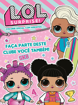 L.O.L. Surprise! - Colorir oficial com adesivos