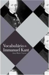 Vocabulário de Immanuel Kant