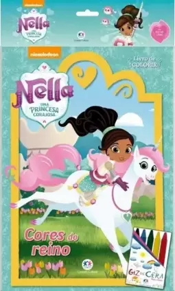 Princesa Nella - com giz de cera