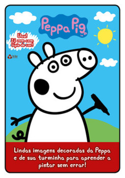 Peppa Pig - Colorindo com glitter
