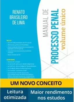 Manual de Processo Penal - Volume Único
