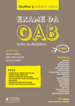 Exame da OAB: todas as disciplinas