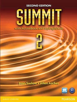 Summit 2: With ActiveBook and MyEnglishLab
