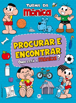 Procurar e encontrar - Turma da Mônica: onde está a Mônica?