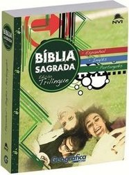 BIBLIA TRILINGUE BROCHURA MEDIA
