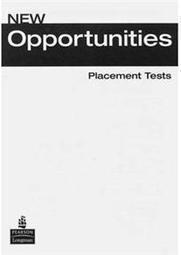 Nwe Opportunities Beginner Placement Tests