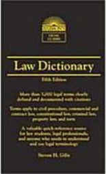 Law Dictionary Mass Market Edition - IMPORTADO
