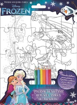 Frozen: diversão com quebra-cabeça