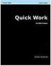 Quick Work: Intermediate - Teacher´s Book - Importado