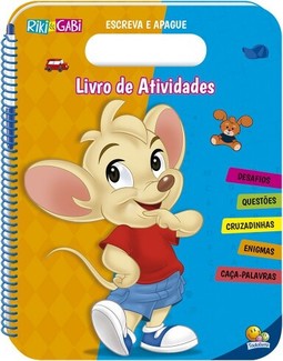 Riki & Gabi Escreva e Apague - Livro de atividades
