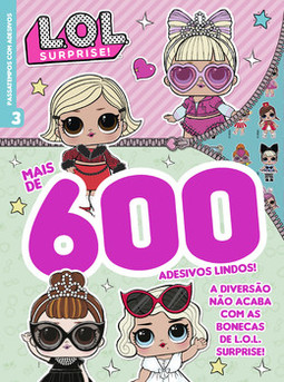 L.O.L. Surprise!: passatempos com adesivos - 600 adesivos
