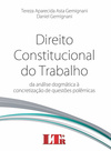 Direito constitucional do trabalho: Da análise dogmática à concretização de questões polêmicas