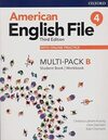 American English File 4 Student Book/Workbook Multi-Pack B With Online Practice - 3Rd Ed.