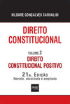 Direito constitucional: direito constitucional positivo