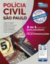 Polícia Civil de São Paulo - 2 em 1 - Material papiloscopista e agente de telecomunicações
