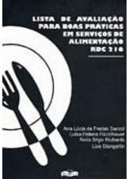 Lista de Avaliação para Boas Práticas em Serviços de Alimentação...