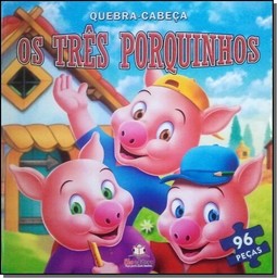 Tres Porquinhos, Os - Livro Quebra-Cabeca