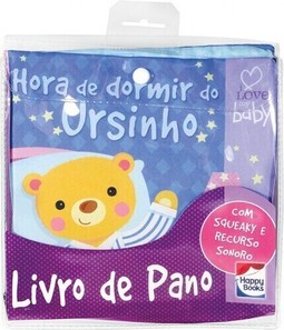 Um livro de pano: Hora de dormir do ursinho
