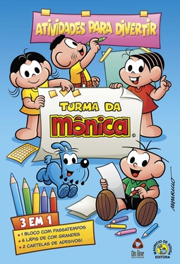 Turma da Mônica atividades para divertir