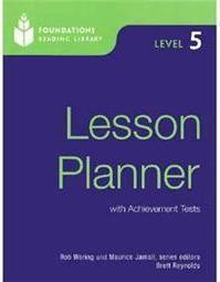 Foundations Reading Library Lesson Planner