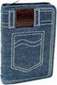 Bíblia Sagrada - Capa Jeans com Zíper, Índice Digital - RA