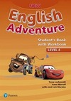 New English adventure 4: Student's book with workbook
