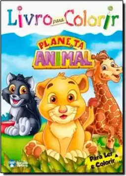 Livro De Colorir: Planeta Animal