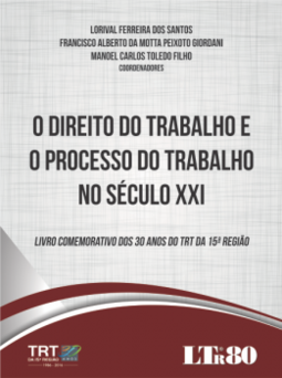 O direito do trabalho e o processo do trabalho no século XXI: Livro comemorativo dos 30 anos do TRT da 15ª região