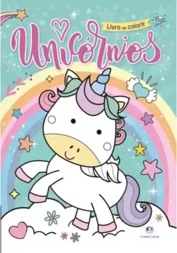 Unicórnios - Livro de colorir