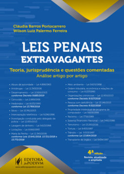 Leis penais extravagantes: teoria, jurisprudência e questões comentadas - Análise artigo por artigo