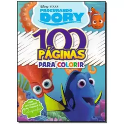 100 Paginas Colorir - Procurando Dory