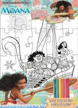 Moana: diversão com quebra-cabeça