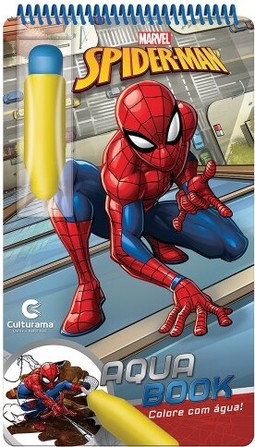 AQUA BOOK HOMEM-ARANHA