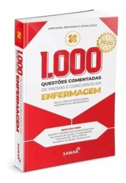 1.000 questões comentadas de provas e concursos em enfermagem