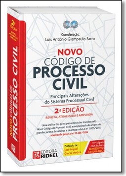Novo código de processo civil