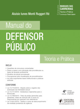 Manual do defensor público: teoria e prática