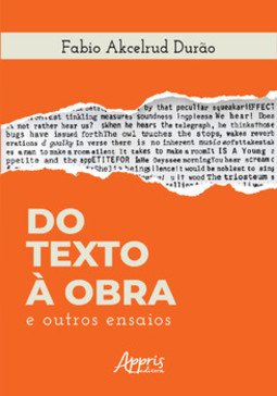 Do texto à obra e outros ensaios